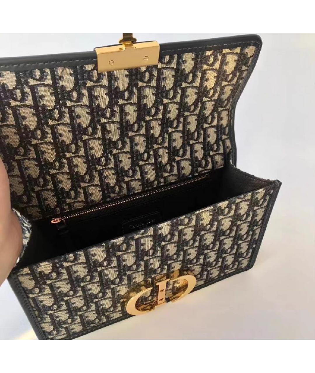 CHRISTIAN DIOR Синяя сумка через плечо, фото 4