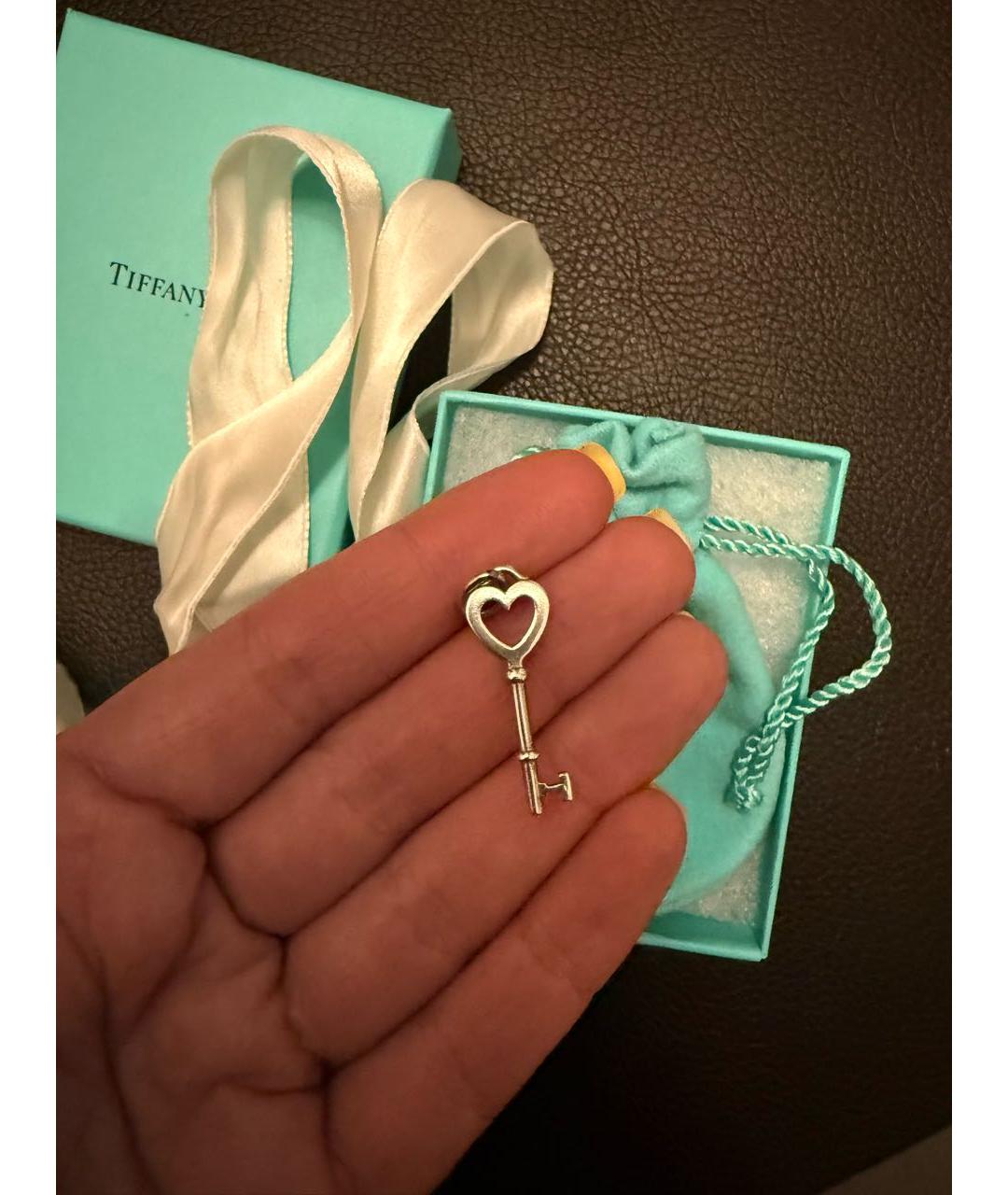 TIFFANY&CO Серебрянный серебряный кулон, фото 3