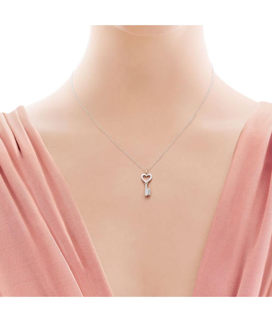 TIFFANY&CO Серебрянный серебряный кулон, фото 2