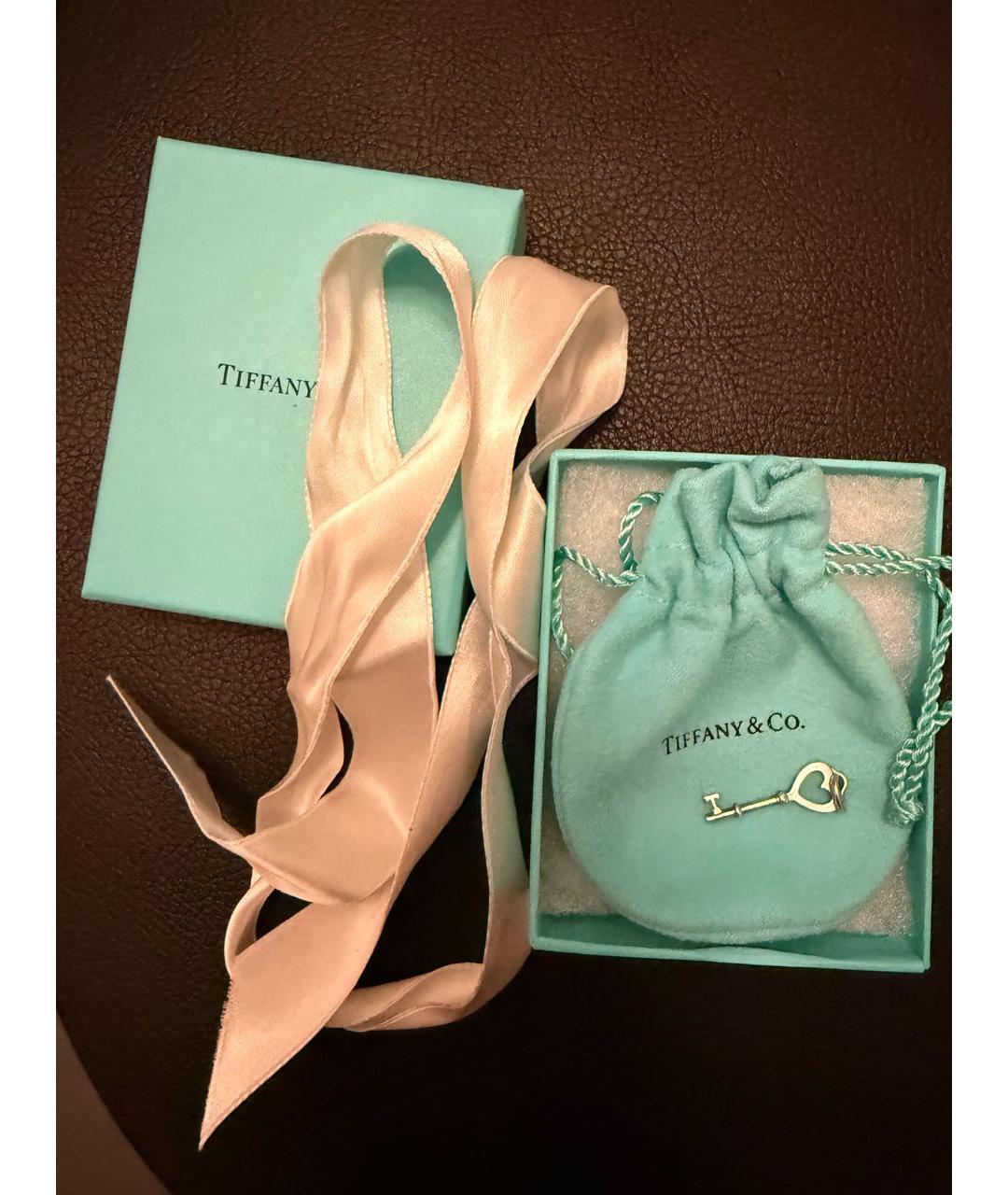 TIFFANY&CO Серебрянный серебряный кулон, фото 4