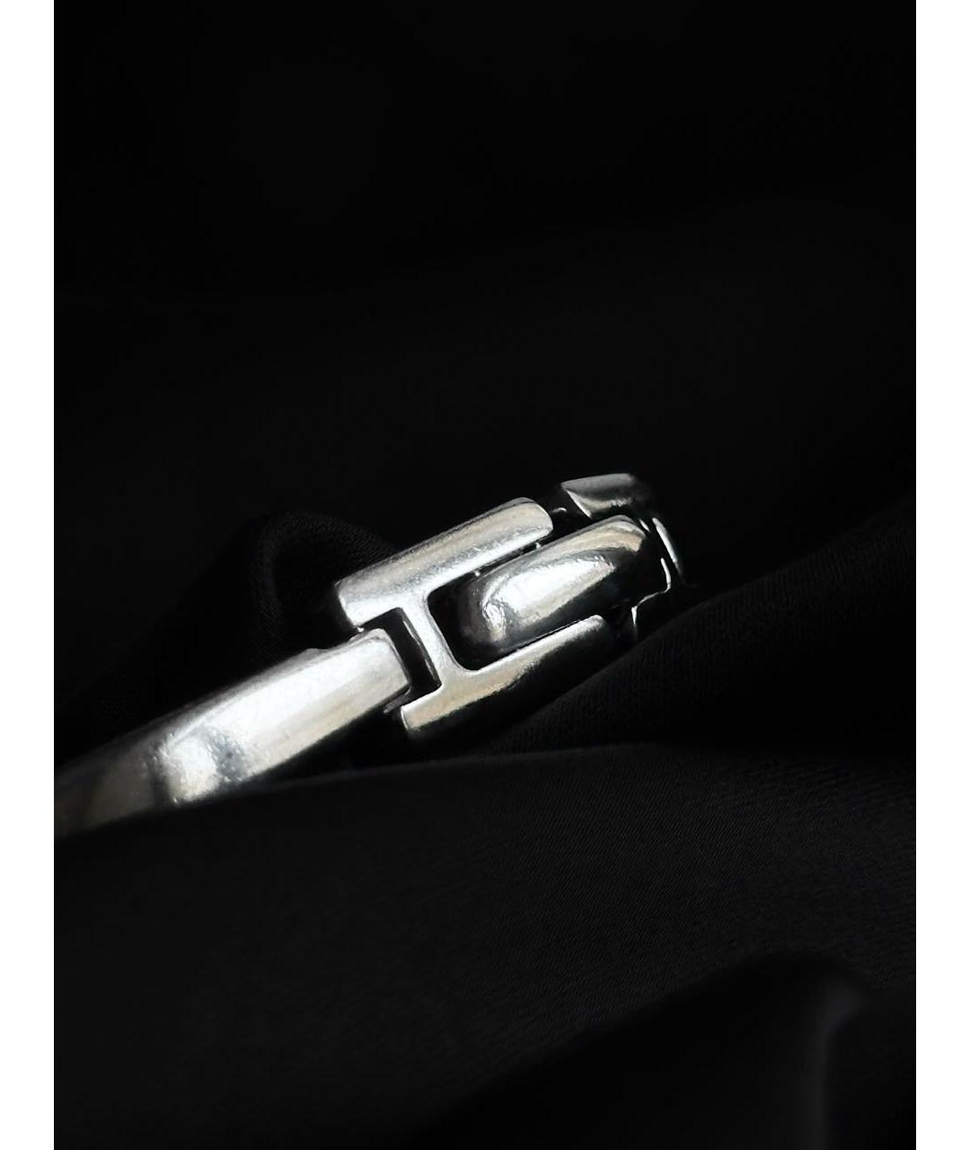 GUCCI Серебряные металлические часы, фото 5
