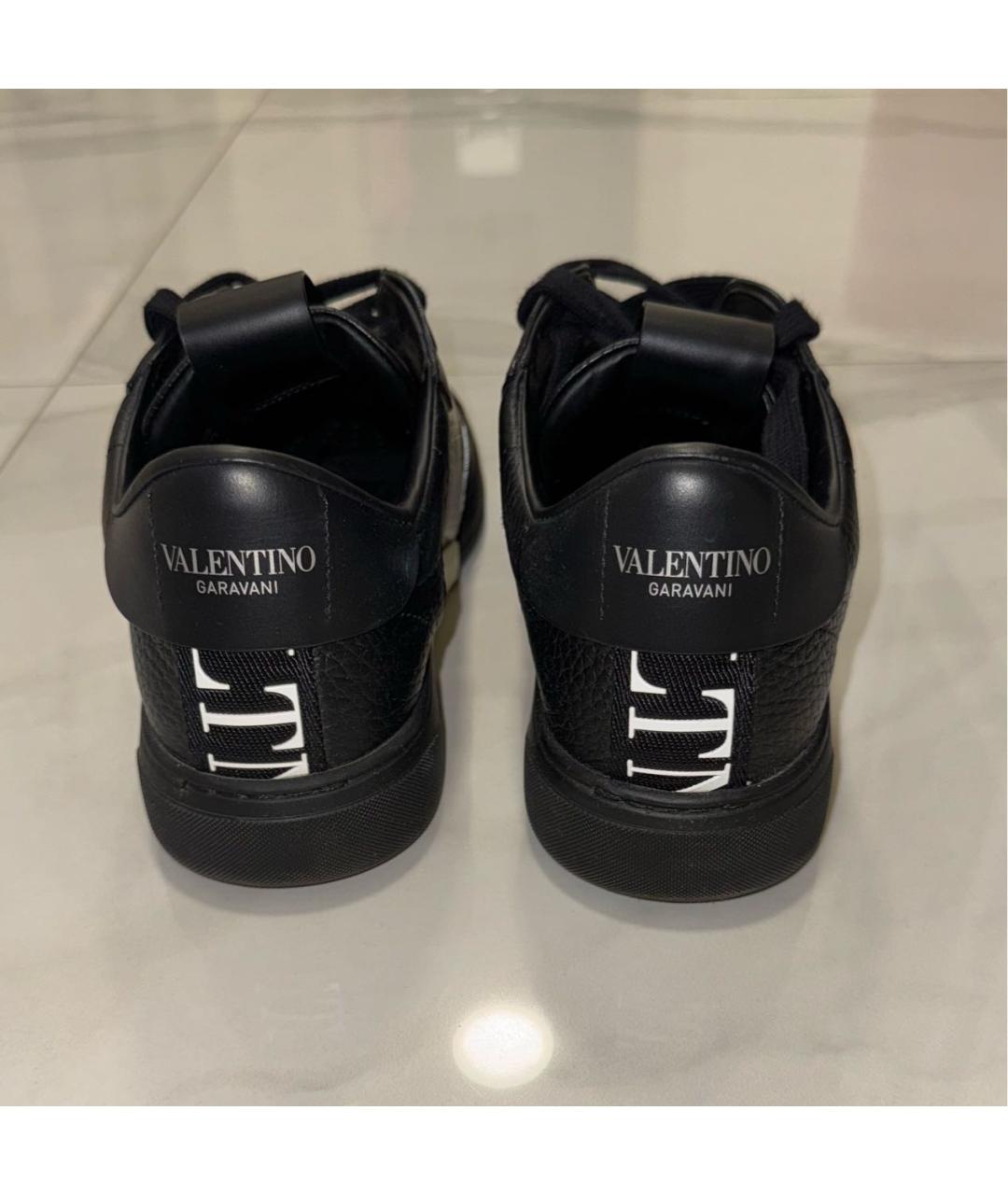 VALENTINO Черные замшевые кеды, фото 3