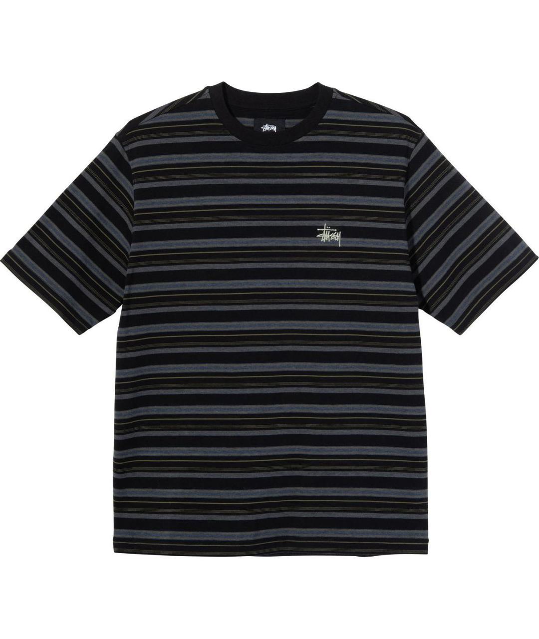 STUSSY Черная футболка, фото 1