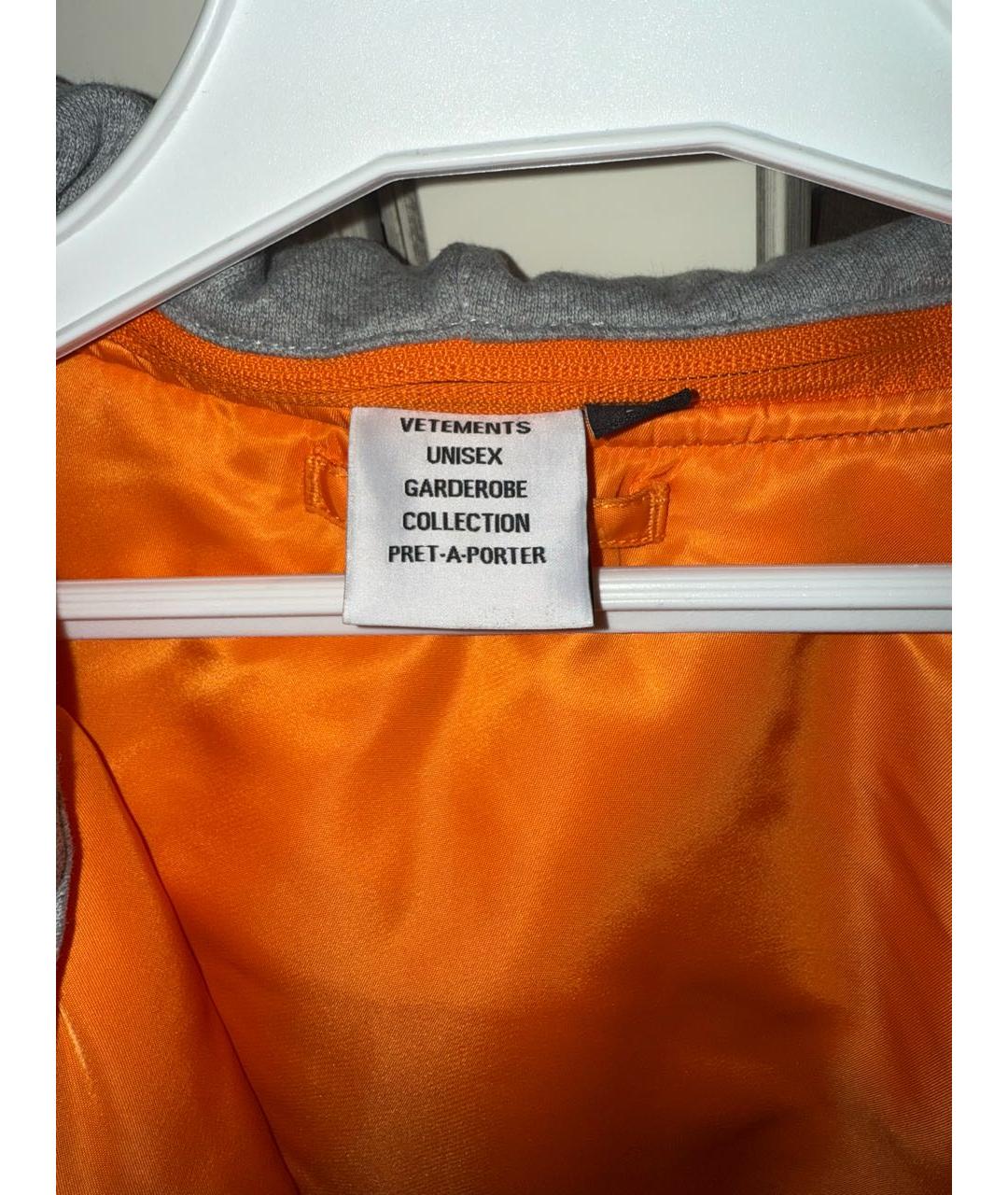 VETEMENTS Хаки полиэстеровая куртка, фото 3