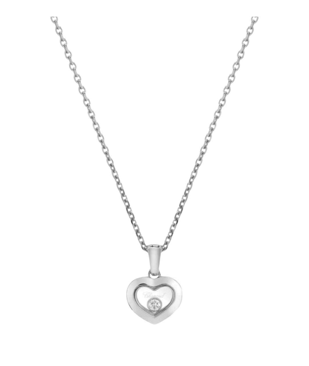 CHOPARD Белое колье из белого золота, фото 1