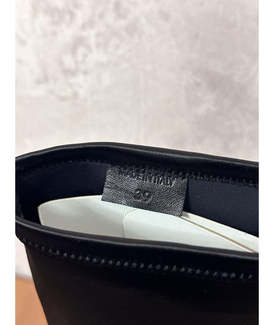 JIL SANDER Черные неопреновые сапоги, фото 6