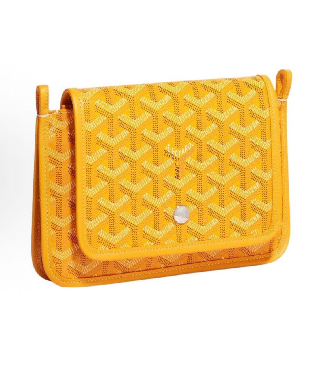 GOYARD Желтая сумка через плечо, фото 2