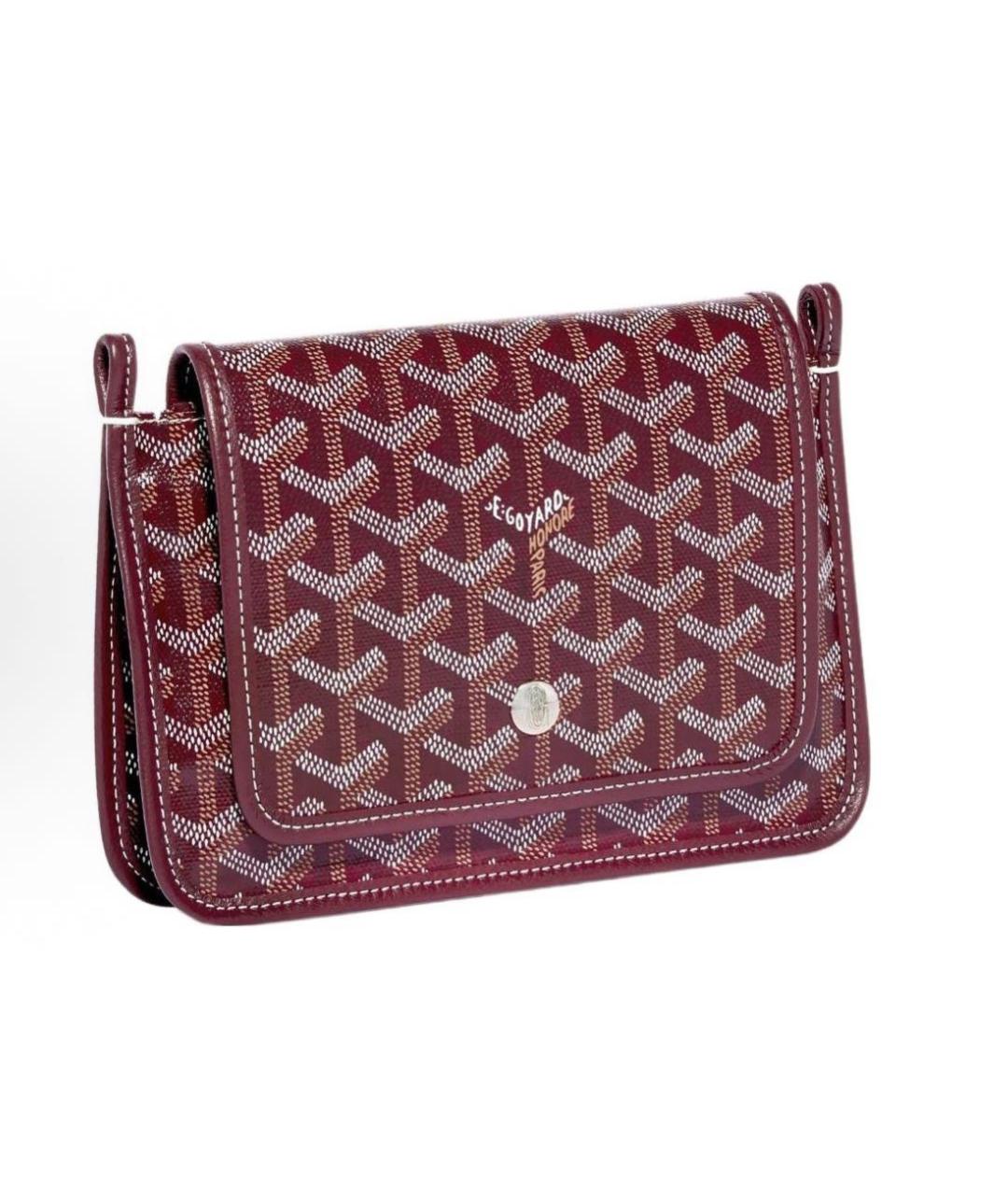 GOYARD Бордовая сумка через плечо, фото 2