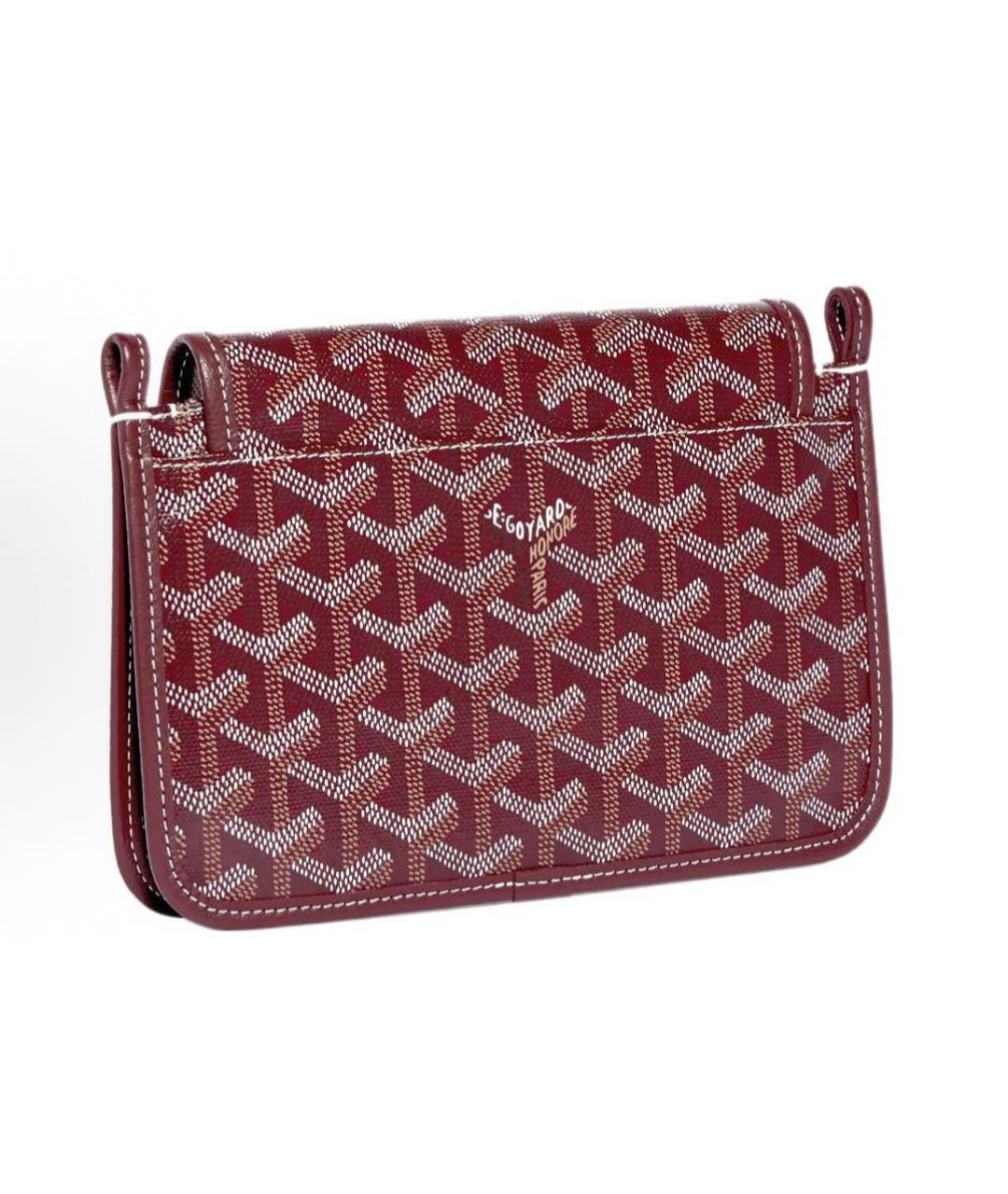 GOYARD Бордовая сумка через плечо, фото 3
