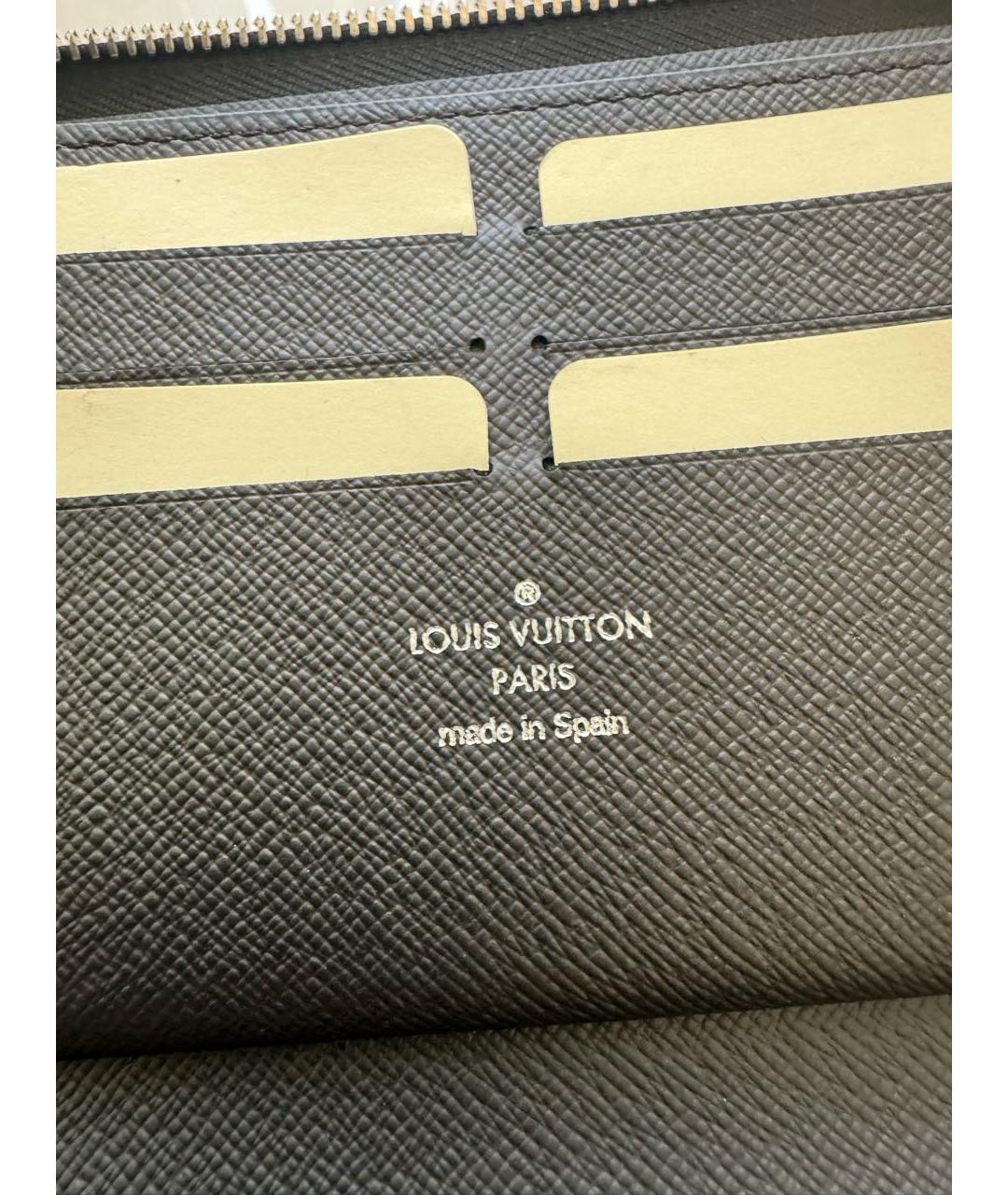 LOUIS VUITTON Черный кошелек, фото 7
