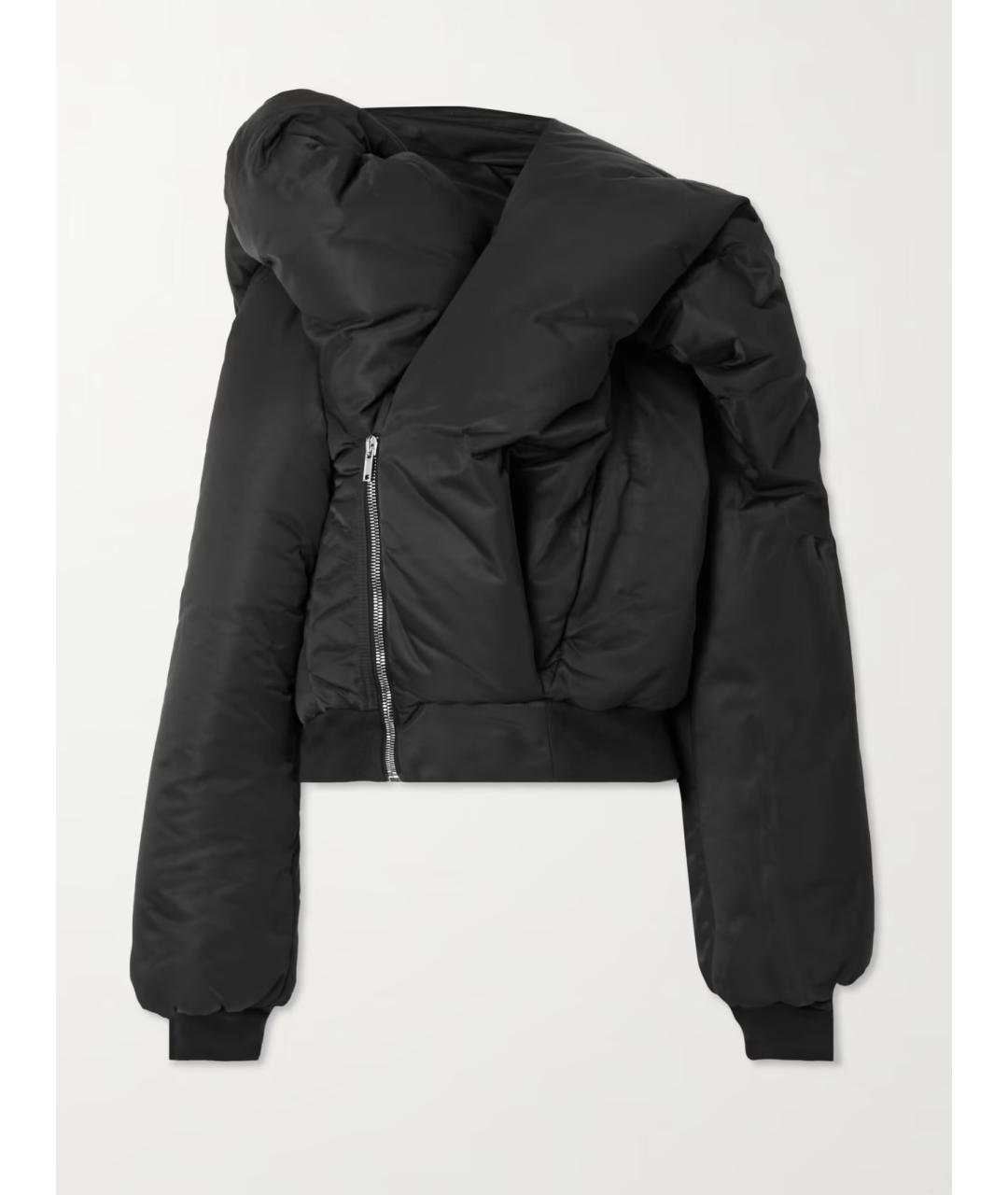 RICK OWENS Черный пуховик, фото 6