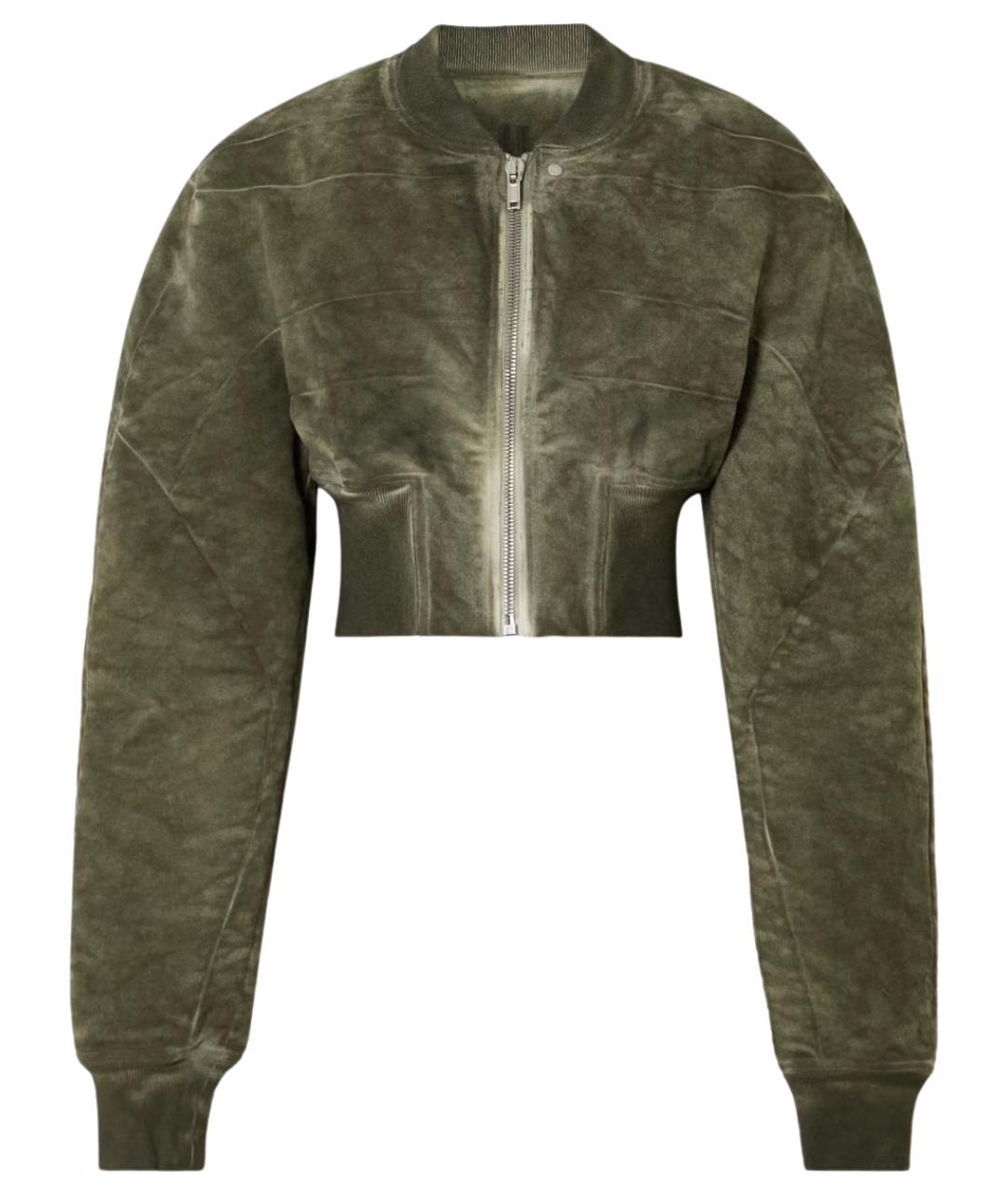 RICK OWENS Зеленая куртка, фото 1