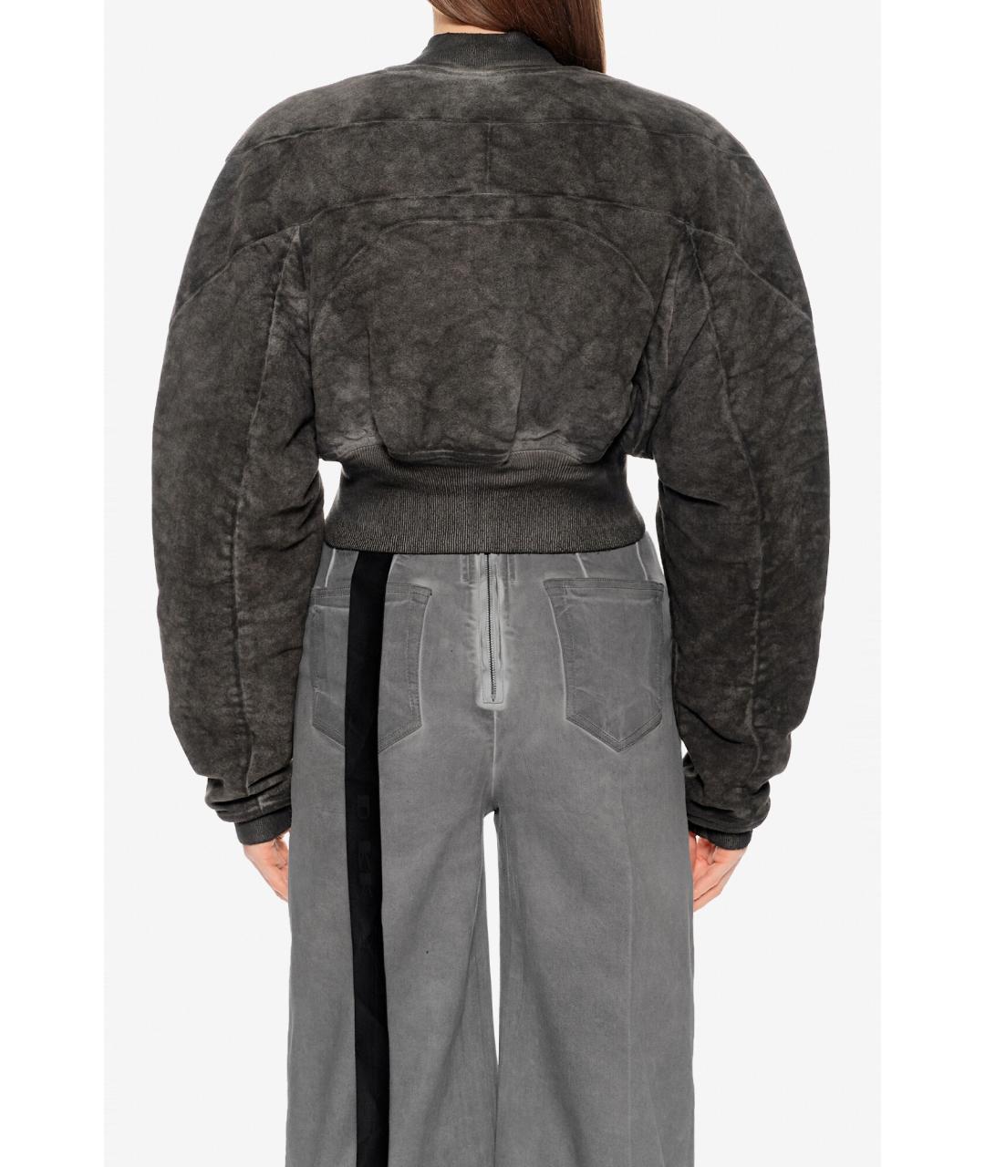RICK OWENS Серая куртка, фото 3