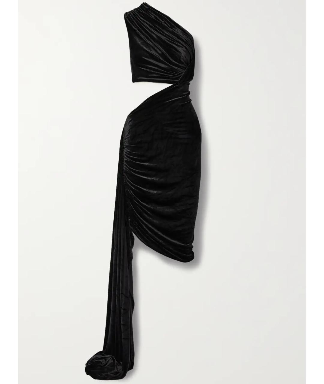 RICK OWENS Черное коктейльное платье, фото 4