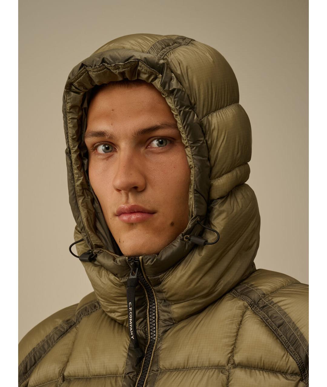 CP COMPANY Зеленые полиамидовое пальто, фото 6