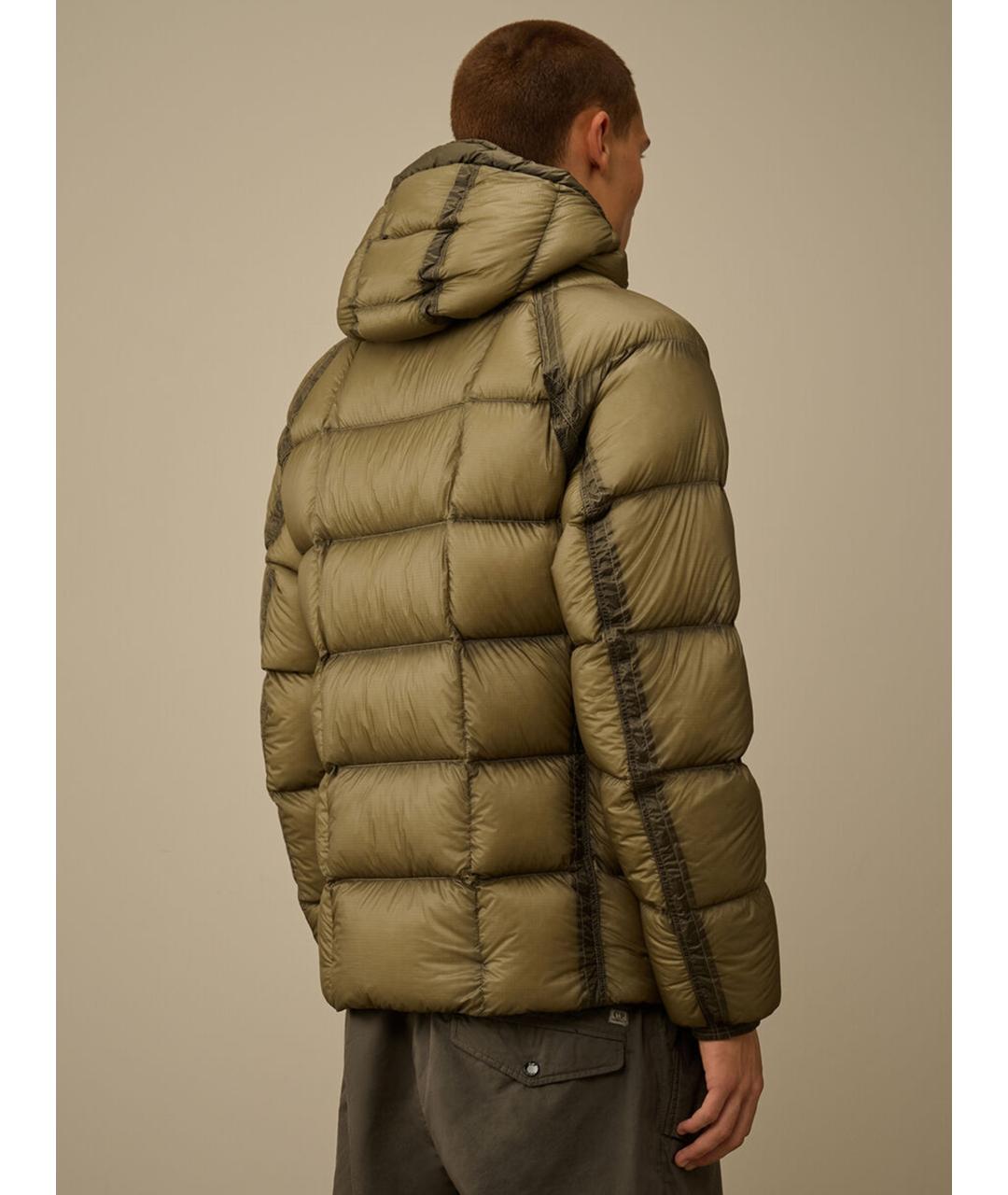 CP COMPANY Зеленые полиамидовое пальто, фото 4