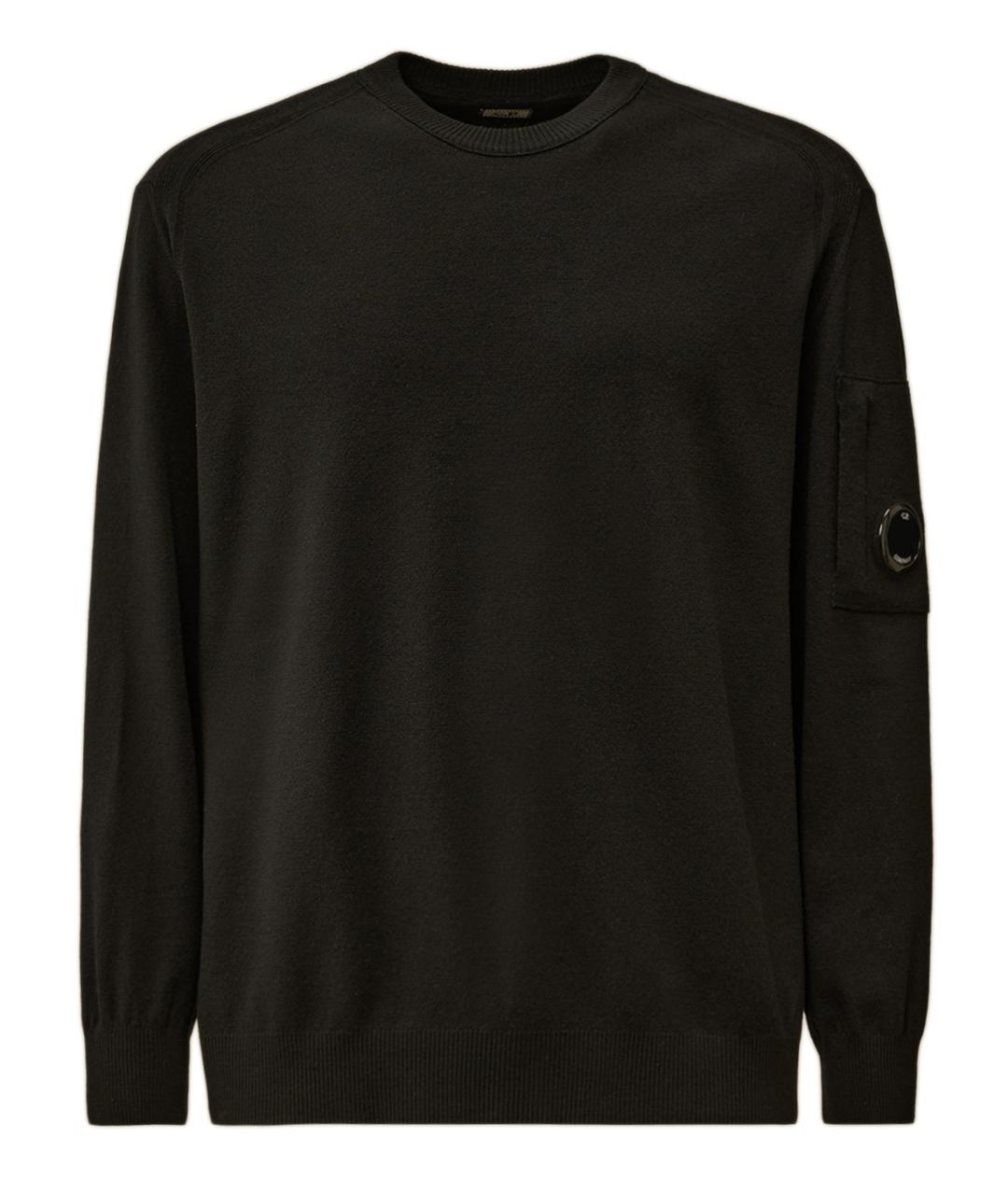 CP COMPANY Черный шерстяной джемпер / свитер, фото 1