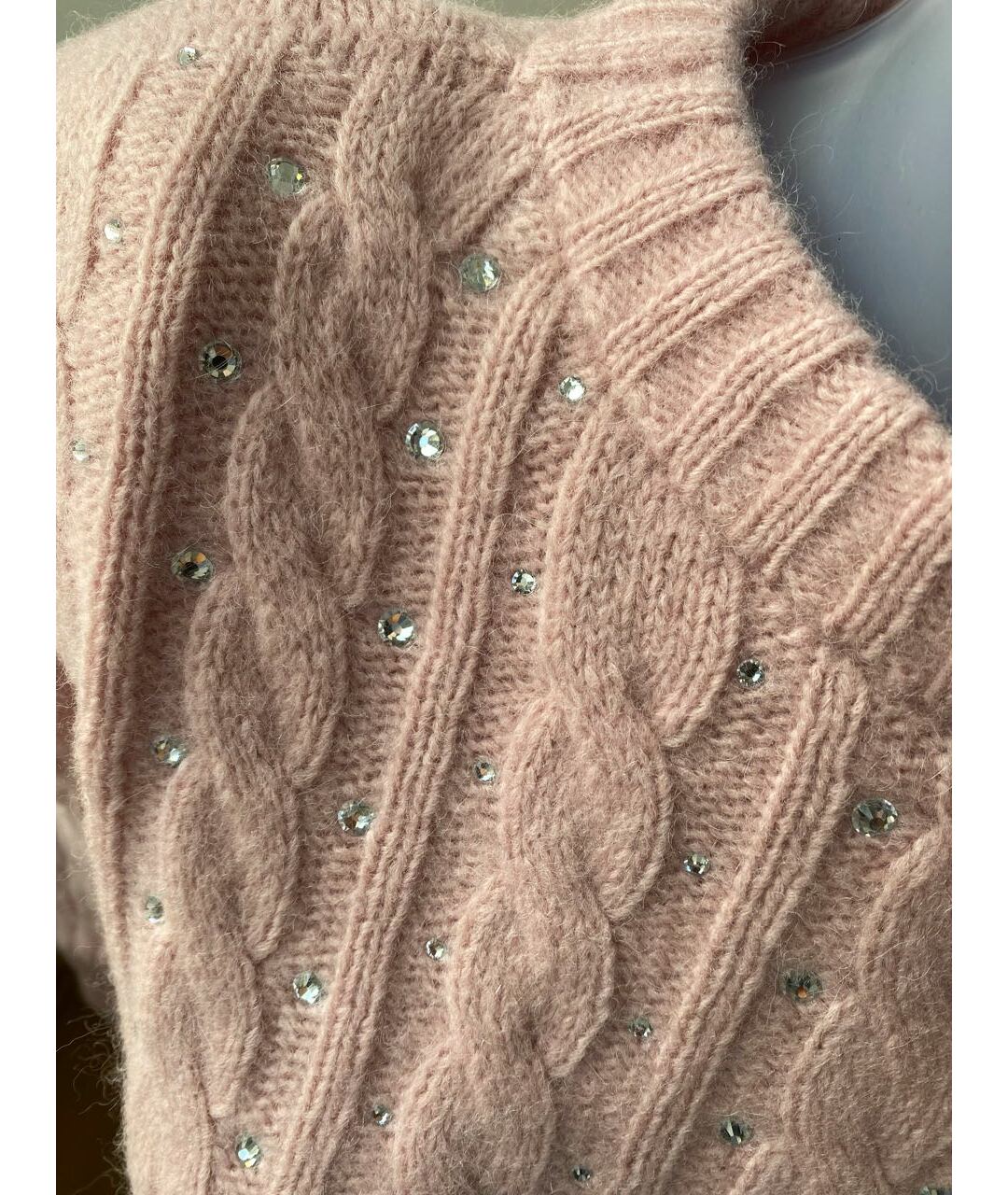 PHILOSOPHY DI LORENZO SERAFINI Розовый полиамидовый джемпер / свитер, фото 4