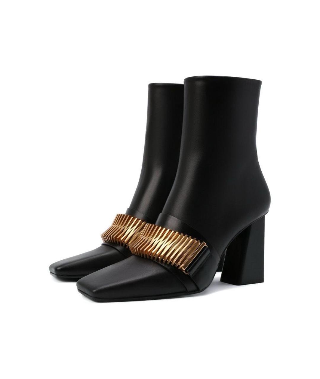 PROENZA SCHOULER Черные кожаные ботильоны, фото 7