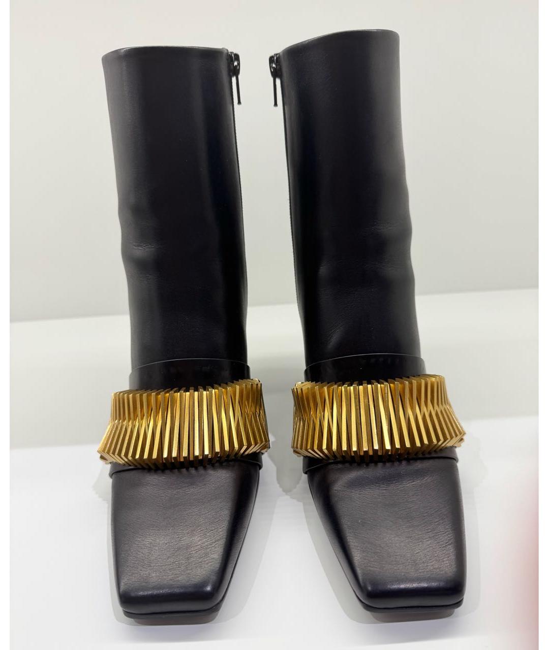 PROENZA SCHOULER Черные кожаные ботильоны, фото 2