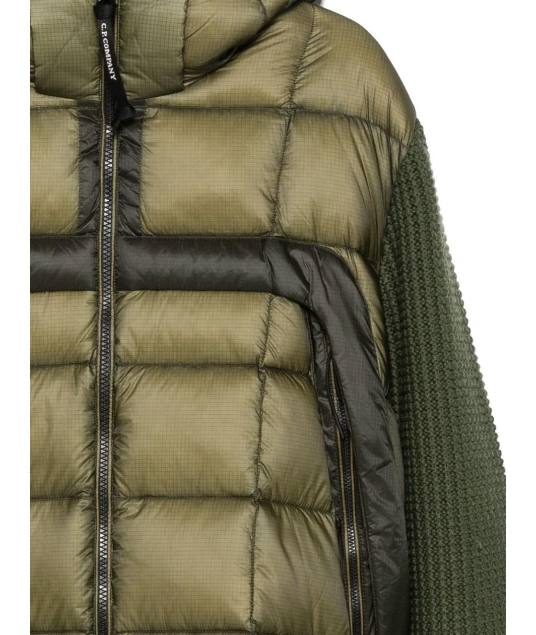 CP COMPANY Зеленая шерстяная куртка, фото 3