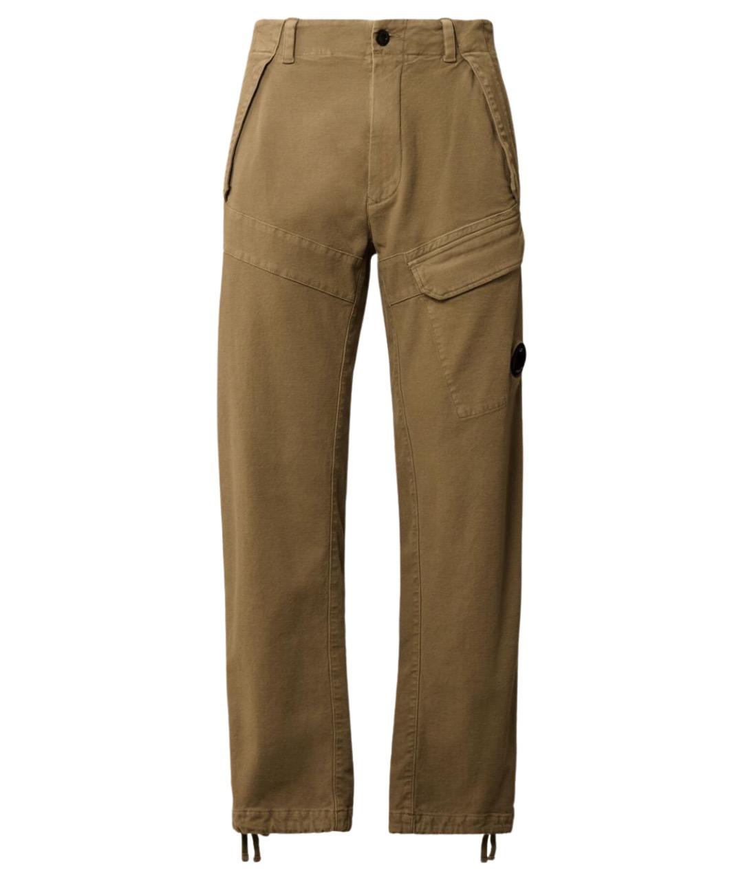 CP COMPANY Хаки хлопковые повседневные брюки, фото 1