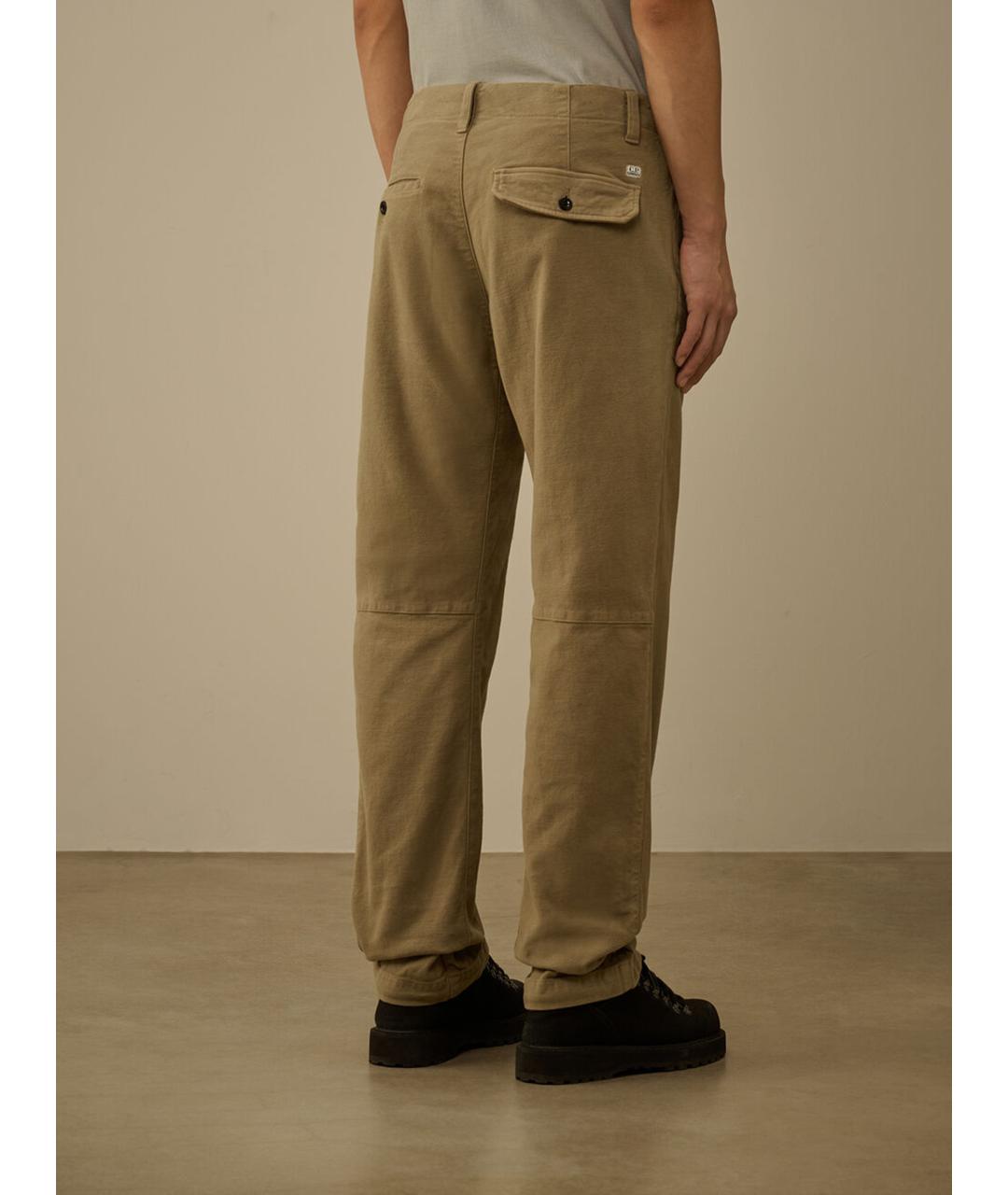 CP COMPANY Хаки хлопковые повседневные брюки, фото 2