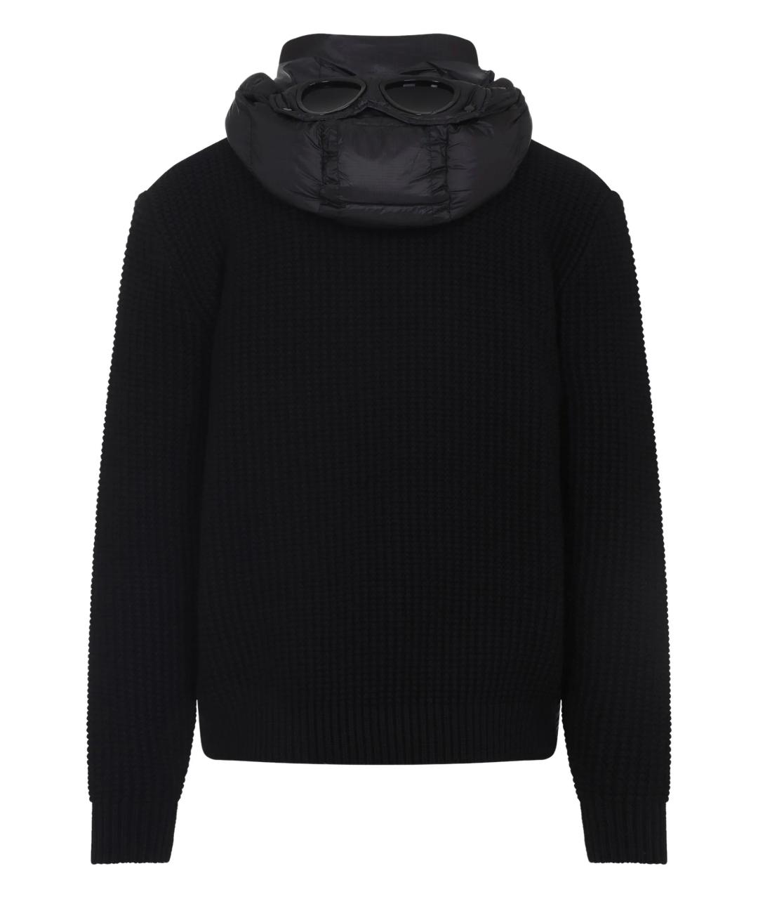 CP COMPANY Черная шерстяная куртка, фото 2