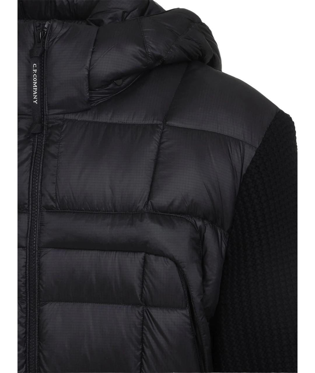 CP COMPANY Черная шерстяная куртка, фото 4