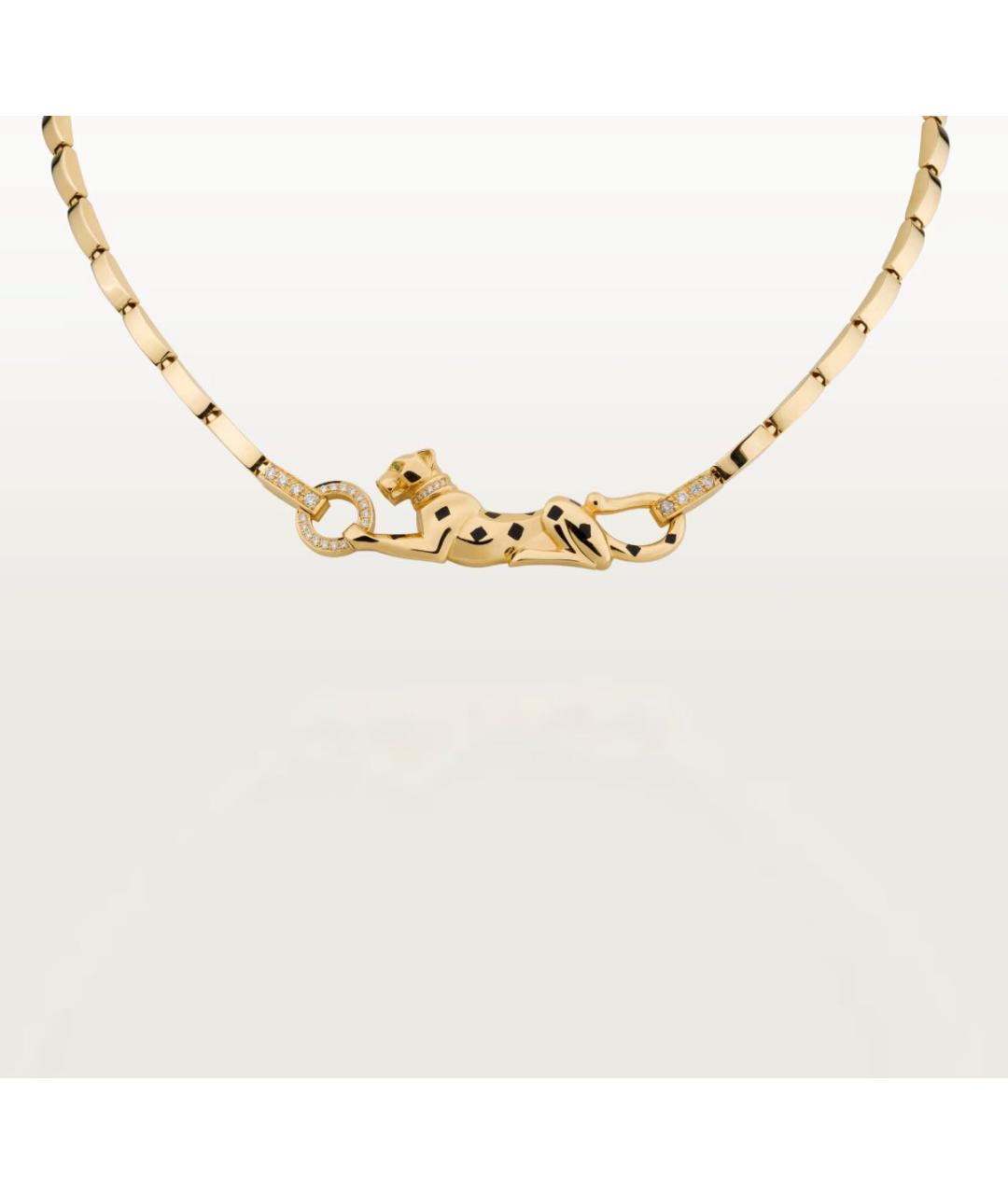 CARTIER Золотое колье из желтого золота, фото 3
