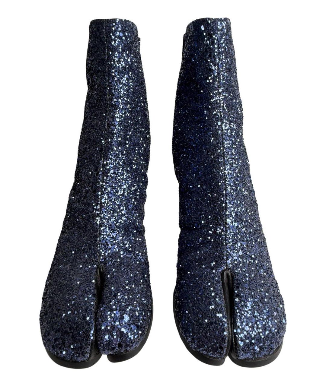 MAISON MARGIELA Синие ботильоны, фото 3