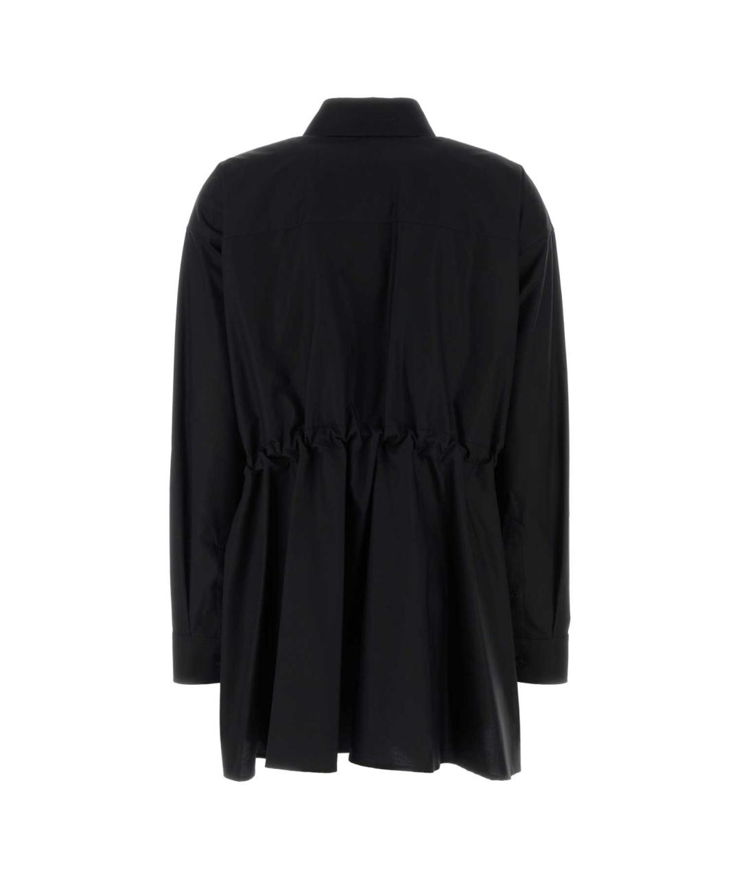 BALENCIAGA Черная хлопковая рубашка, фото 2