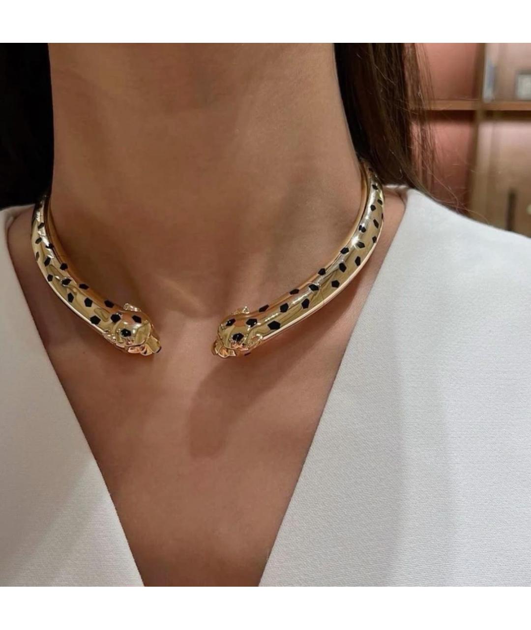 CARTIER Золотое колье из желтого золота, фото 2