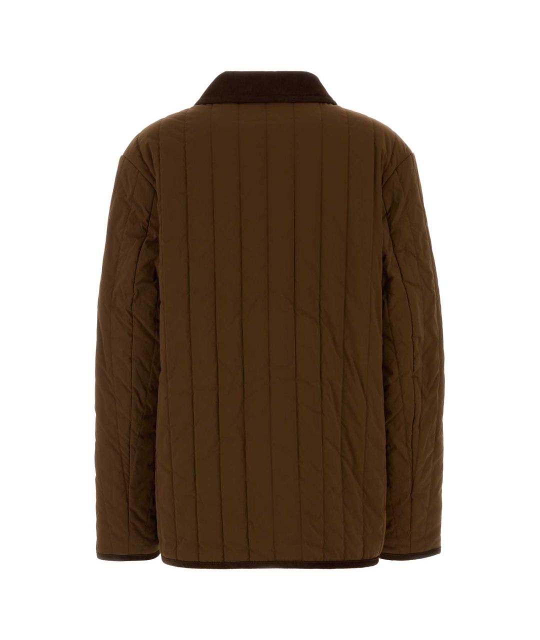 A.P.C. Коричневая полиамидовая куртка, фото 2