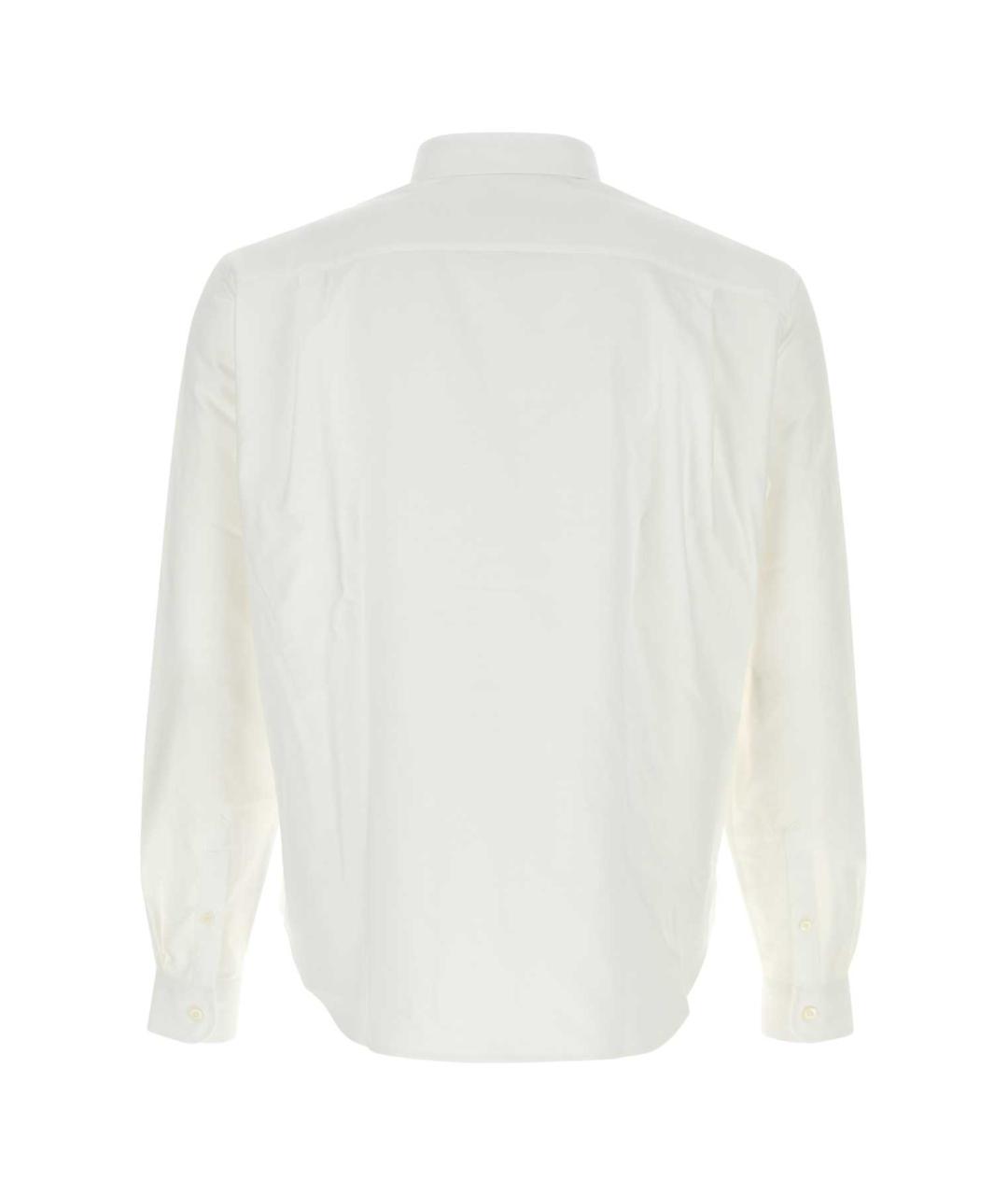 PRADA Белая хлопковая кэжуал рубашка, фото 2