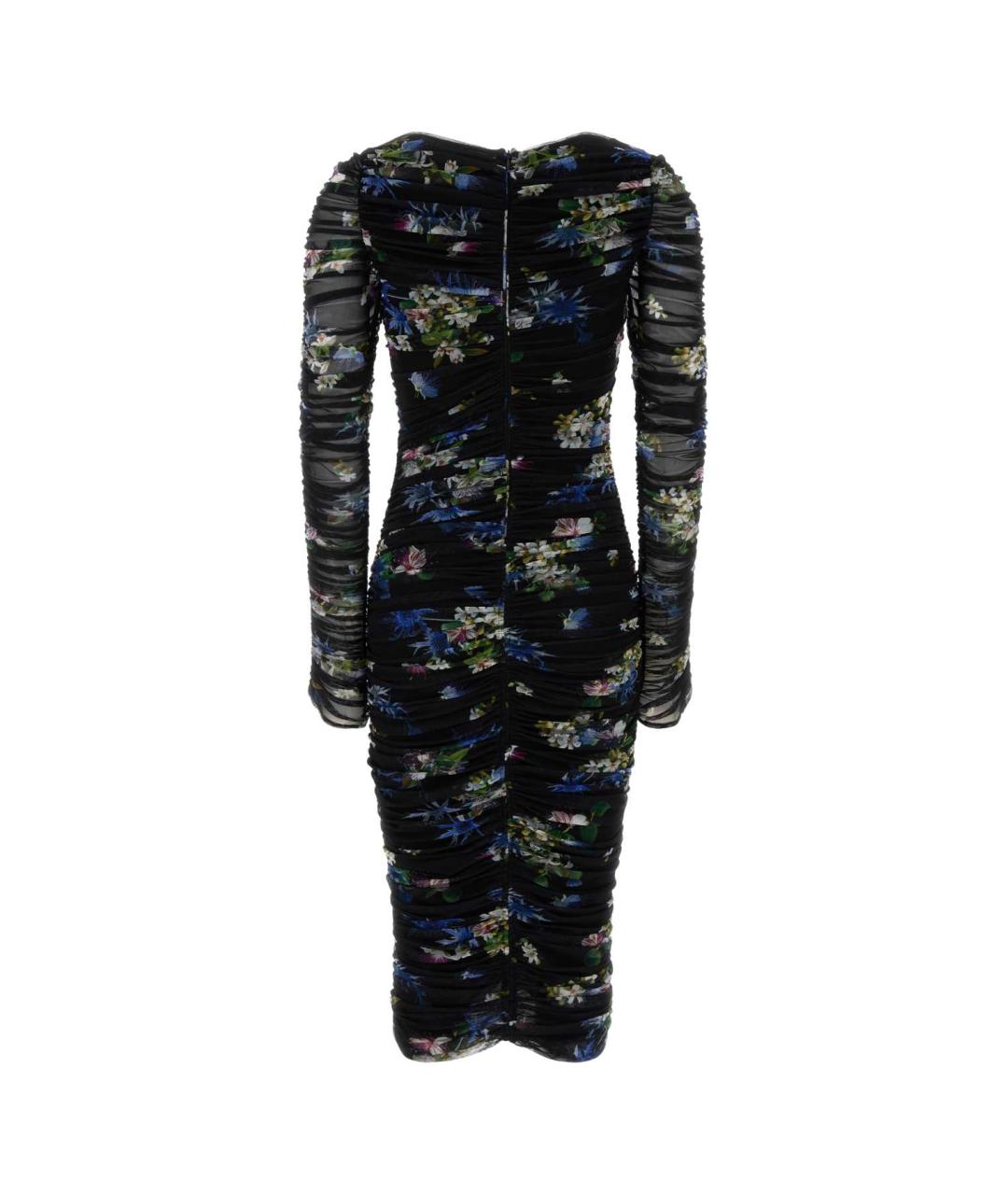 BLUMARINE Мульти полиамидовое платье, фото 2