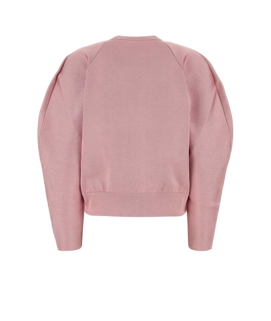 GIVENCHY Розовый полиэстеровый джемпер / свитер, фото 2