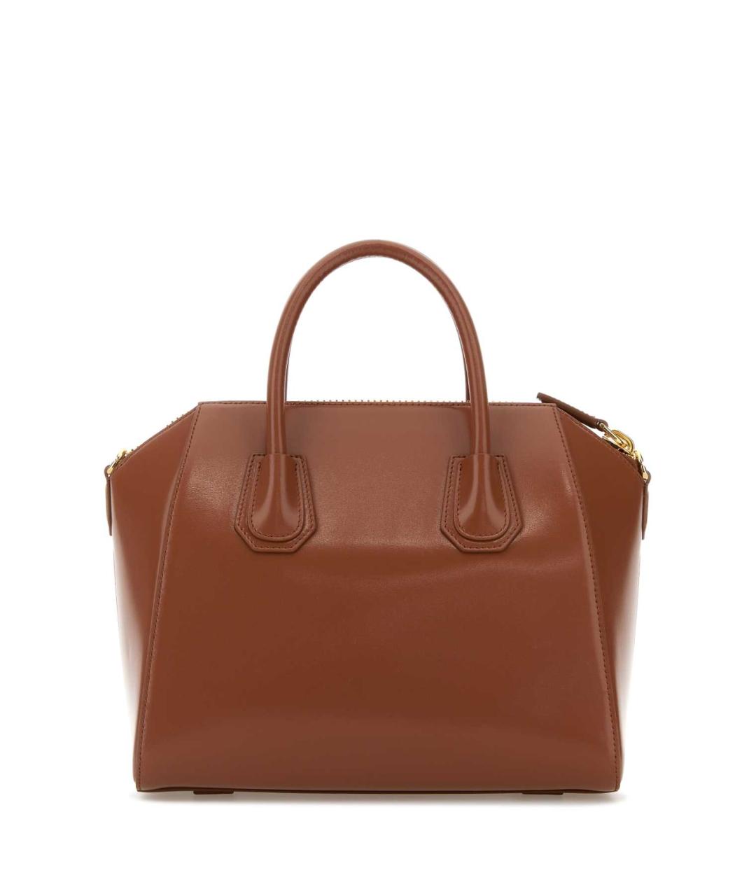GIVENCHY Коричневая кожаная сумка тоут, фото 3
