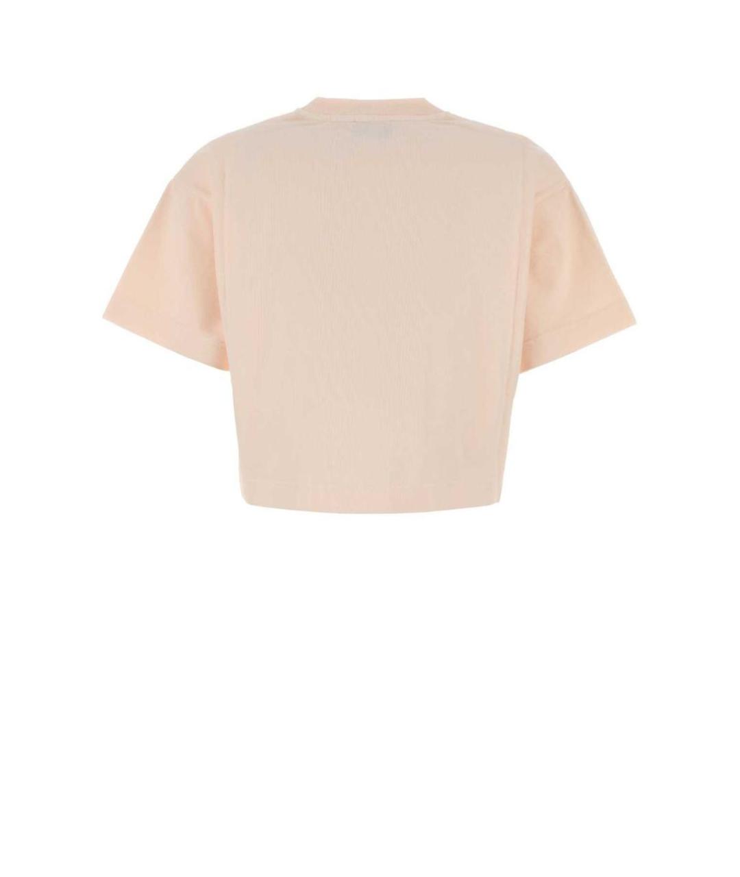 AUTRY Розовая хлопковая футболка, фото 3