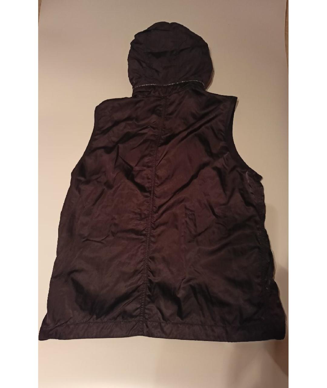 STONE ISLAND Черный жилет, фото 2