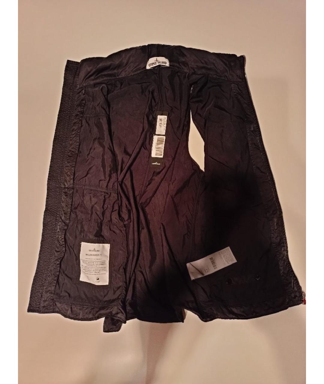 STONE ISLAND Черный жилет, фото 4