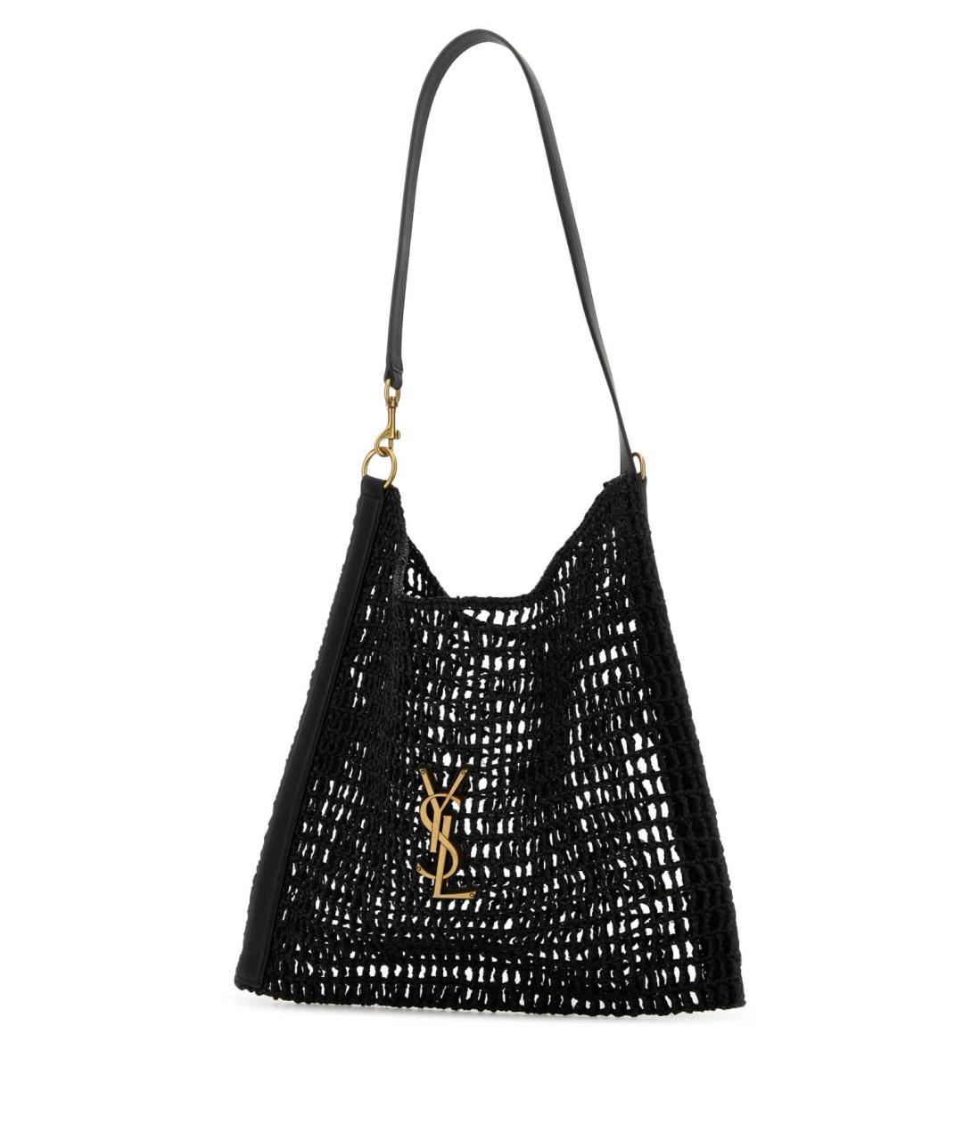 SAINT LAURENT Черная сумка на плечо, фото 2