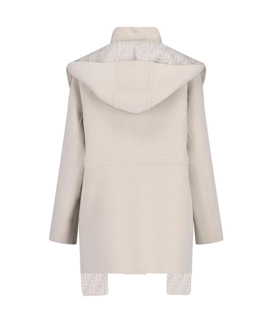 FENDI Серая шерстяная куртка, фото 7