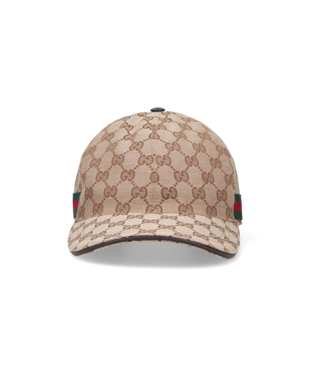 GUCCI Коричневая кепка/бейсболка, фото 1