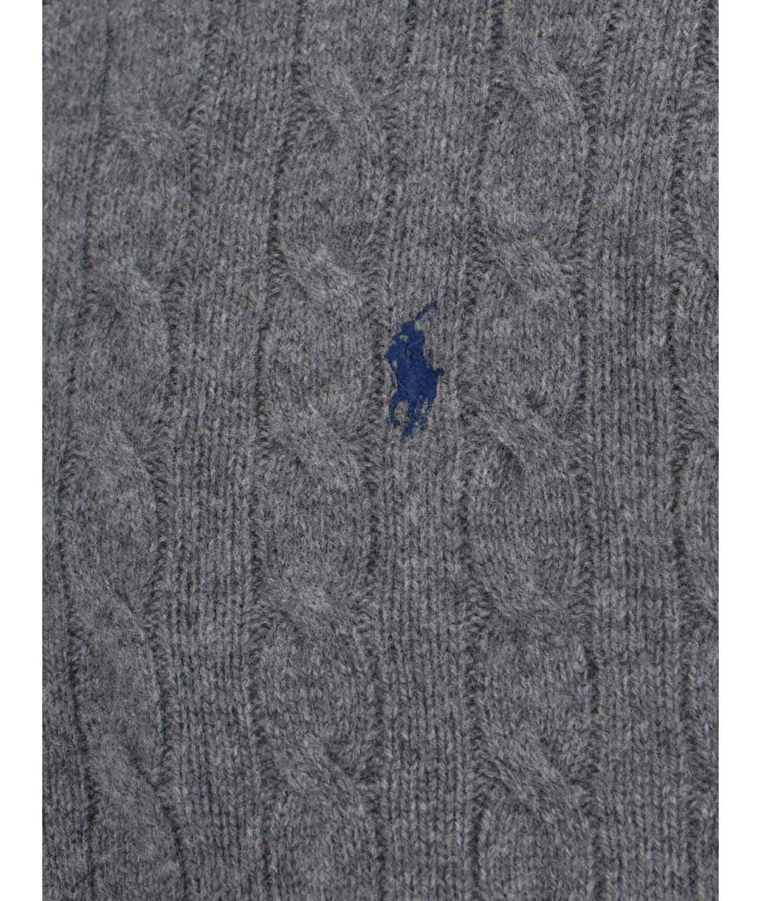 POLO RALPH LAUREN Серая шерстяная куртка, фото 2