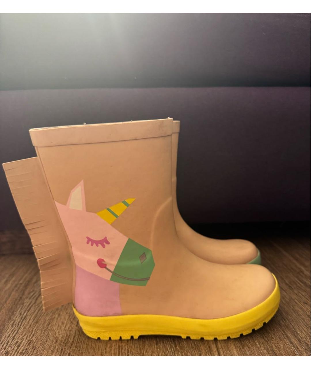 STELLA MCCARTNEY KIDS Розовые резиновые сапоги, фото 6
