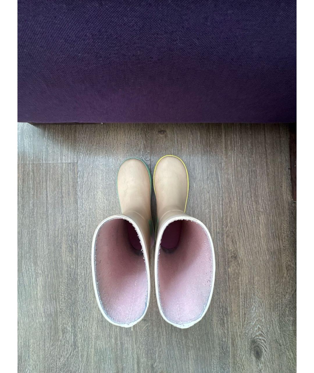 STELLA MCCARTNEY KIDS Розовые резиновые сапоги, фото 3