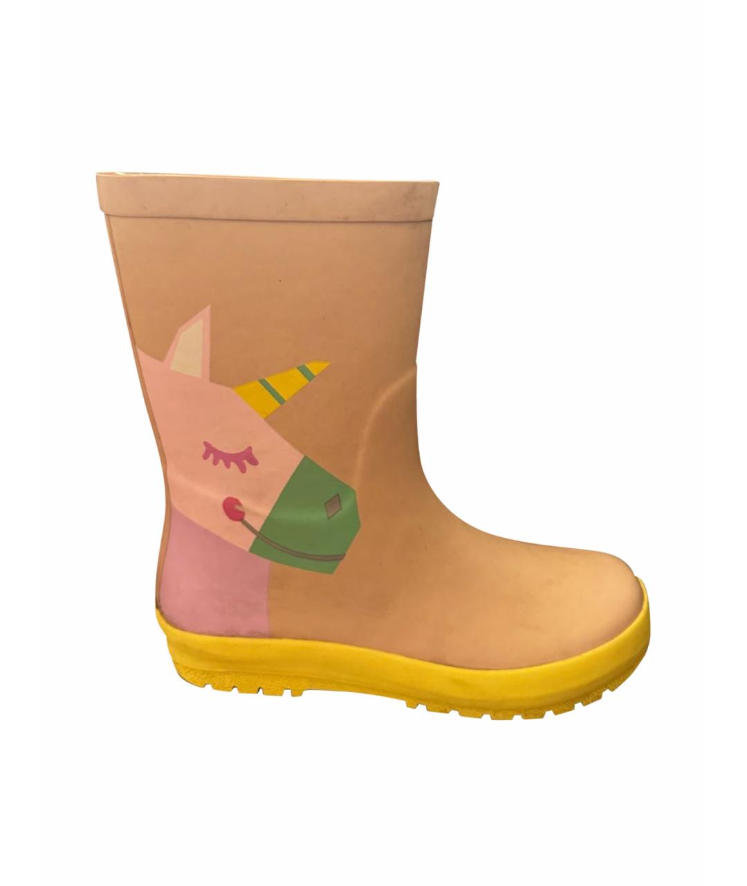 STELLA MCCARTNEY KIDS Розовые резиновые сапоги, фото 1