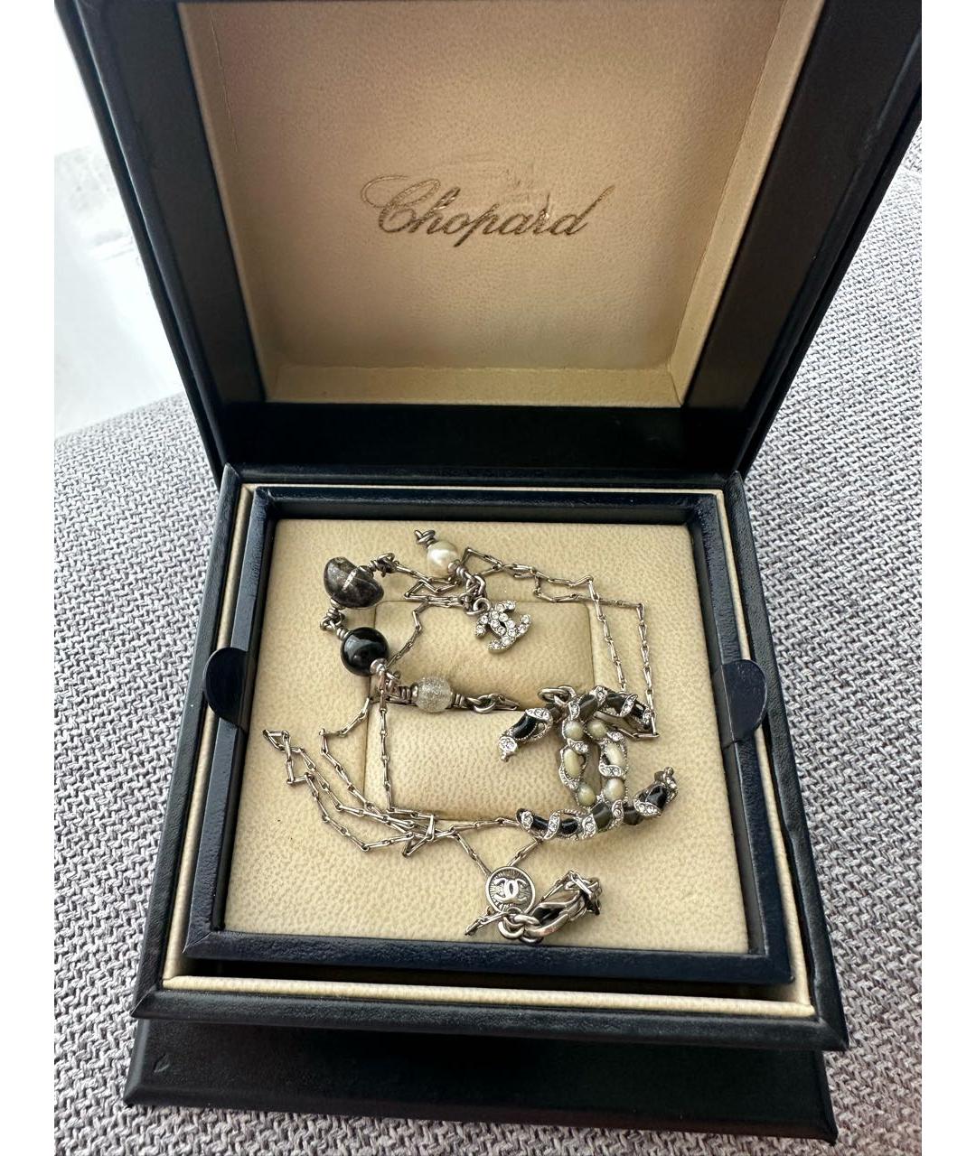 CHANEL Серебряная металлическая подвеска, фото 3