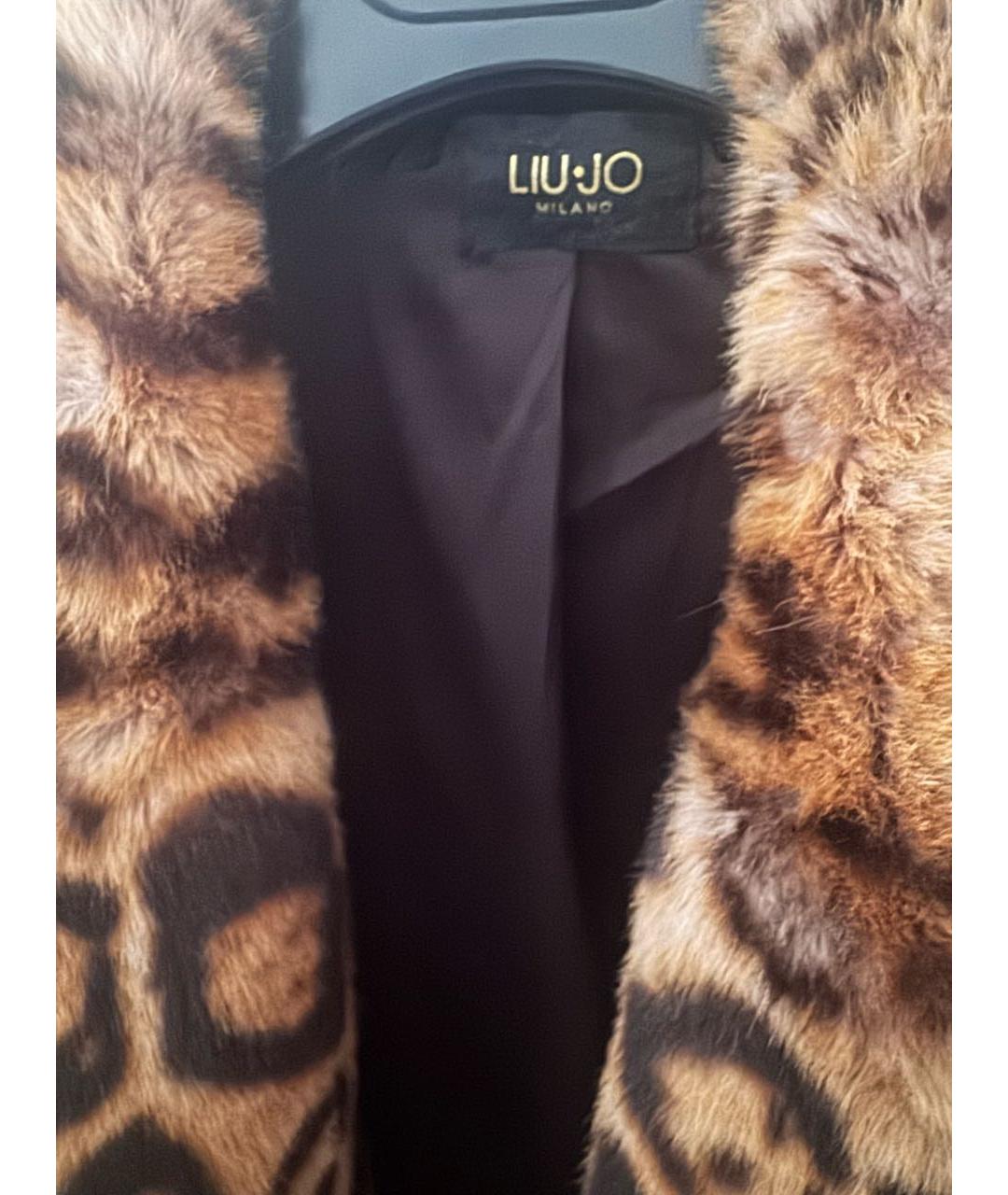 LIU JO Мульти меховая шуба, фото 3